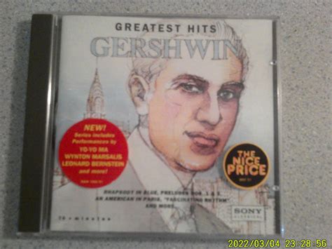 Gershwin Greatest Hits Cd Bid Flag