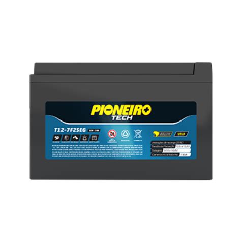 BATERIA SELADA PIONEIRA NOBREAK 12V 7AH 7F2 T12 7F2SEG Digitusul