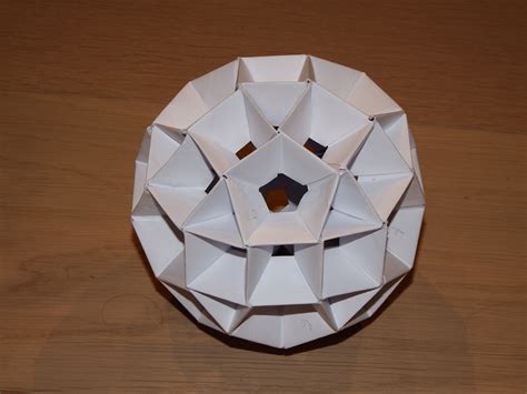 Rhombicosidodecahedron Origami