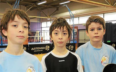 FLL Trois pongistes au championnat de Bretagne Le Télégramme