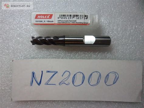 Фреза концевая быстрорез Холекс 191590 8,0 мм купить в Санкт-Петербурге ...