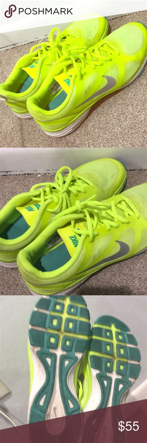 Neon Yellow Nike Tennis Shoes Nike Tennis Shoes Yellow Nikes Shoes