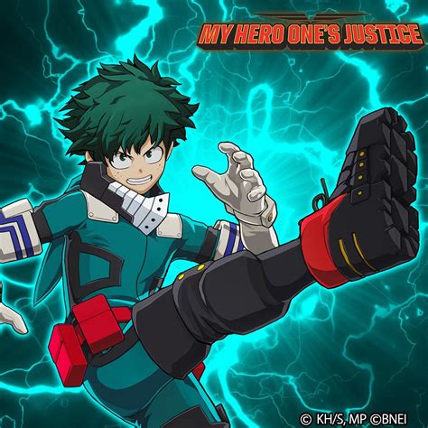 My Hero One S Justice Playable Character Deku Shoot Style Chinese