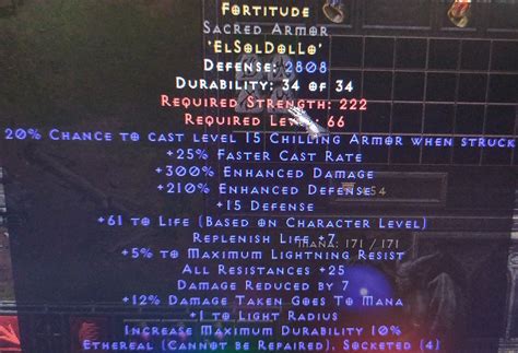 2808def Eth Sacred Armor Fortitude For Trade Topic D2jsp