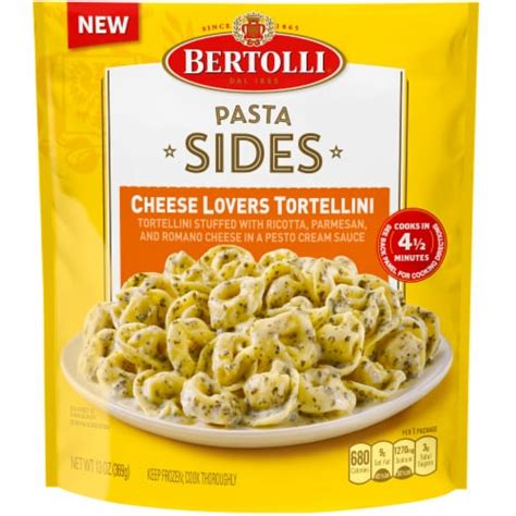 Bertolli Pasta Sides Cheese Lovers Tortellini Frozen Side Dish Oz