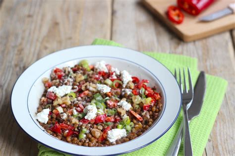 Linzensalade Met Geitenkaas Lekker En Simpel