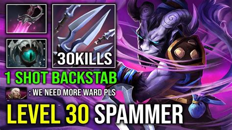 LEVEL 30 RIKI SPAMMER 1 Shot Backstab Max Slotted Khanda Hard Carry Hit