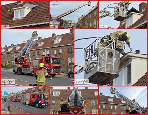 Brandweer In Actie Voor Stormschade Aan Woning Viaductweg Foto S