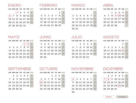 Calendario Laboral