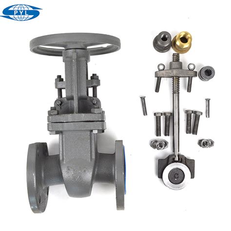 GOST Wcb Flanged Gate Valve For Water Oil Py16 China Casting Steel