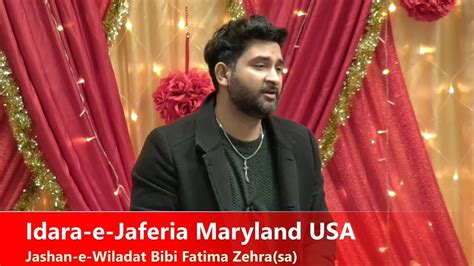 Idara E Jaferia Maryland USA Jashan E Wiladat Bibi Fatima Sa 1443 1