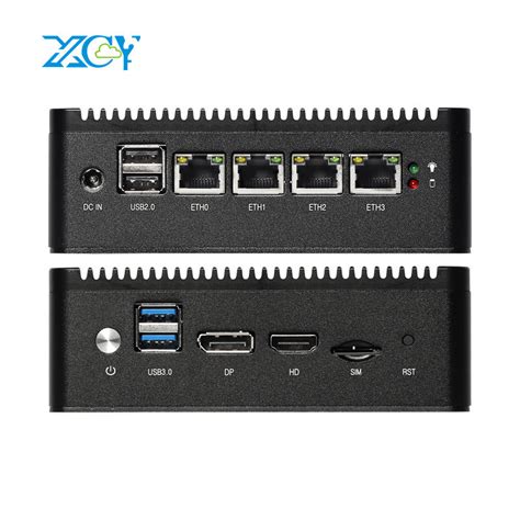 Xcy Fanless Mini Pc Intel Celeron J N X Gbe Lan Ports