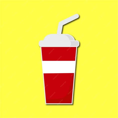 Premium Vector | Drink cup illustration