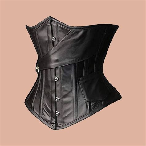 Shaperx Womens Steampunk Gothic Steel Boned Underbust Waist Training