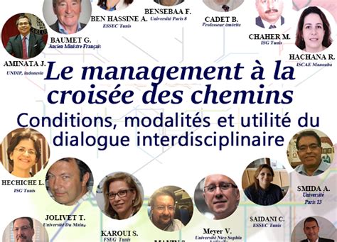 1er Colloque International De Rigueur En Management Innovation Et