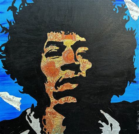 Jimi Painting by Musiq Republiq | Saatchi Art