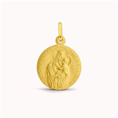 Médaille Scapulaire du Mont Carmel Sanctis