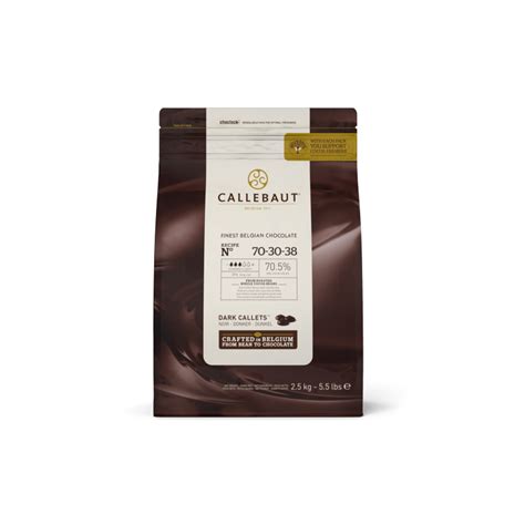 Extra Dark Chocolate Buttons 705 25kg Callebaut Belgium