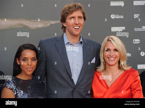 Dirk nowitzki silke nowitzki dirk hi-res stock photography and images ...