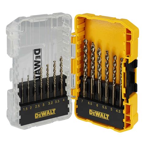 Dewalt Dt Qz Piece Extreme Hss Drill Bit Set Dt Qz Cef