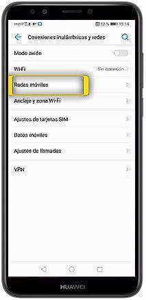 Configura el APN en HUAWEI Y7 ACCESO RÁPIDO a Internet