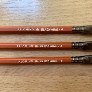 Palomino Blackwing Pencils Volume 4 Mars 3 Pencils NO Box Etsy