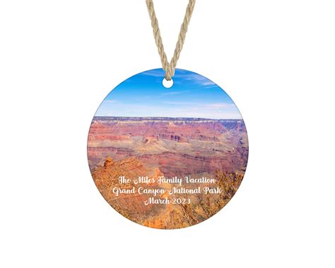 Personalized Grand Canyon Ornament