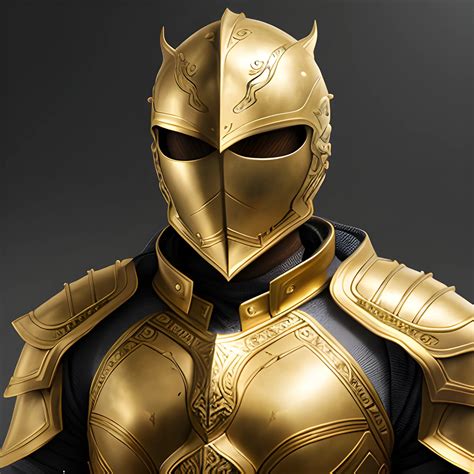 Light Golden Armor Rich Armor K High Resolution High Qualit