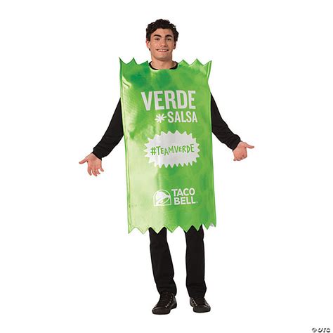 Adult Taco Bell Salsa Verde Costume Halloween Express