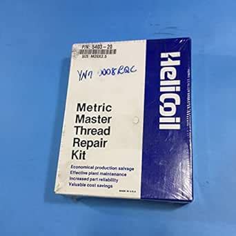 Amazon Helicoil Thread Repair Kit Ss M X