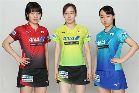 卓球女子日本代表 2019年度 オフィシャルユニフォーム完成について