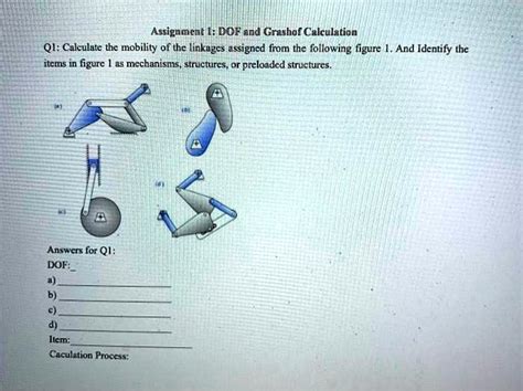 Solved Assignment Dof And Grashof Calculation Q Calculate The