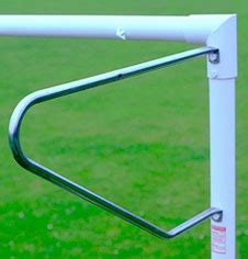 Steel Socketed Football Goal Posts