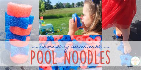 10 Ways To Play With Pool Noodles {sensory Summer} Mrs Plemons