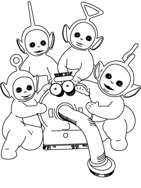 Teletubbies Coloring Pages At Getcolorings Free Printable