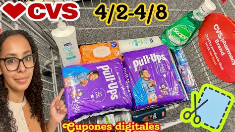 CVS PRIMER COMPRA CON CUPONES DIGITALES 4 2 4 8 YouTube