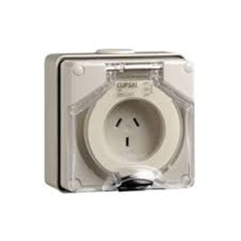 A V Gang Pin Surface Socket Outlet Gooxoom