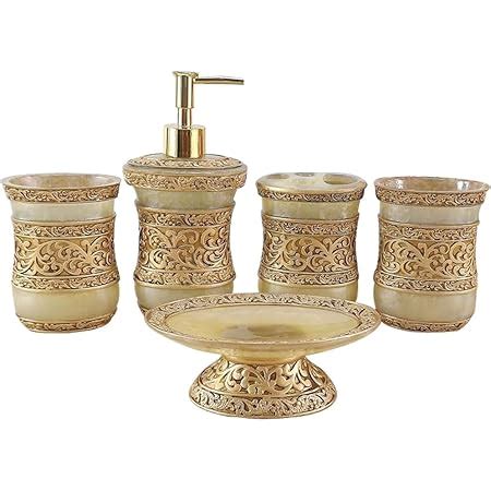 Amazon LUANT 4 Pieces Bathroom Accessory Set Including Tumbler