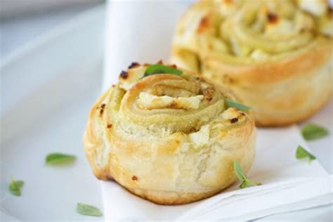 Blätterteig Bärlauch Pesto Schnecken Ein Vita Verde Shop Rezept