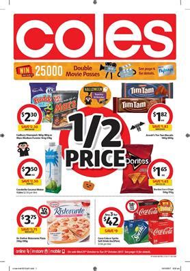 Coles Catalogue Deals 25 31 October 2017 Catalogue AU