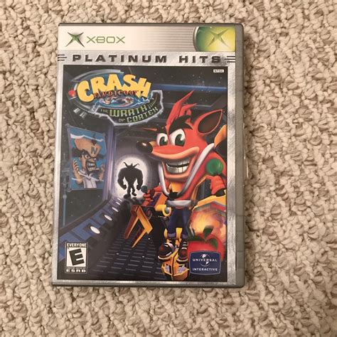 Original Xbox Crash bandicoot, with manual, plays as... - Depop