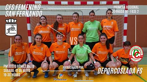 C F S Femenino San Fernando On Twitter Primera Regional Hoy