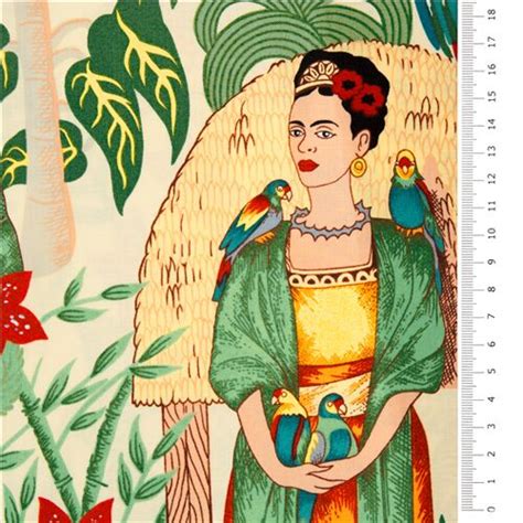 Frida Fabric Mexico Garden By Alexander Henry Usa Modes U