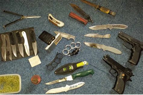 Replica Handguns Knives And Drugs Seized In Shropshire Raid Shropshire Star