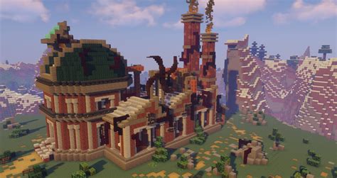 Minecraft Build Styles Steampunk