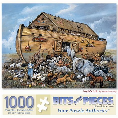 Noah S Ark 1000 Piece Jigsaw Puzzle Bits And Pieces UK