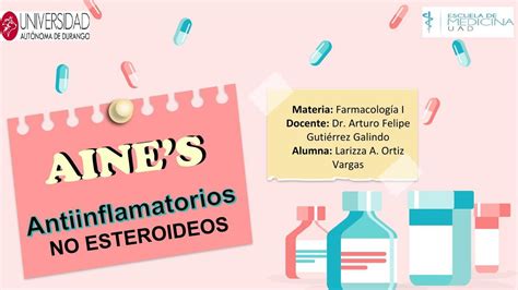 Antiinflamatorios No Esteroideos Aines Antiinflamatorios No