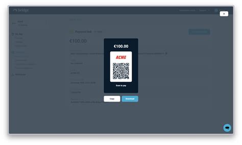 Create your first payment link from the dashboard