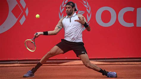 Matteo Berrettini Seals Marrakech Final Spot ATP Tour Tennis