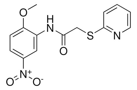 N 2 METHOXY 5 NITROPHENYL 2 2 PYRIDINYLTHIO ACETAMIDE AldrichCPR